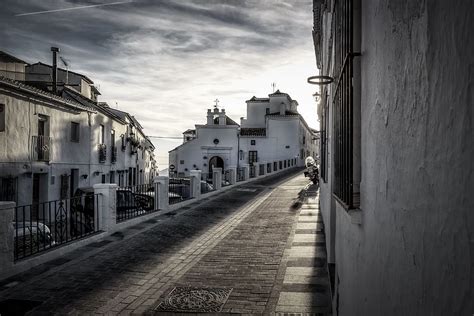 Landscape Photography Of Street And Buildings Mijas Andalusia Spain