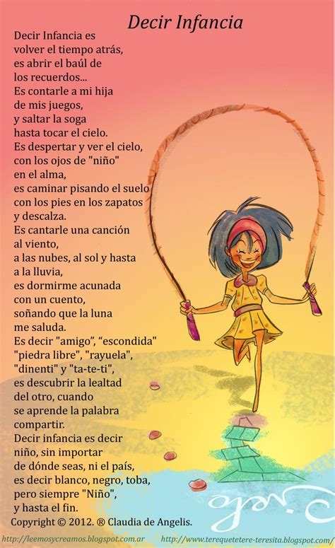 Collection Of Poemas De Infancia Cortos 54 Poemas Cortos Para Ni 241