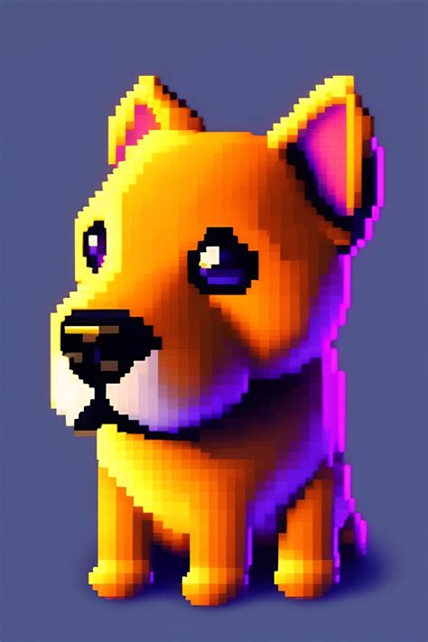 Lexica Sprite Of Dog In The Spaceship Pixel Art Top Down View Game