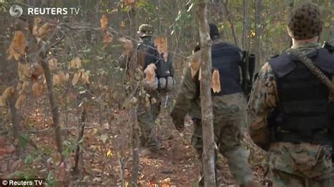 Pro Trump Militia Members In Georgia In Hand To Hand Combat Training