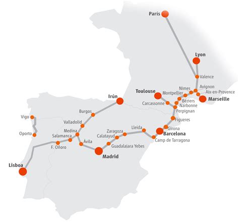 Renfe International Routes Acp Rail