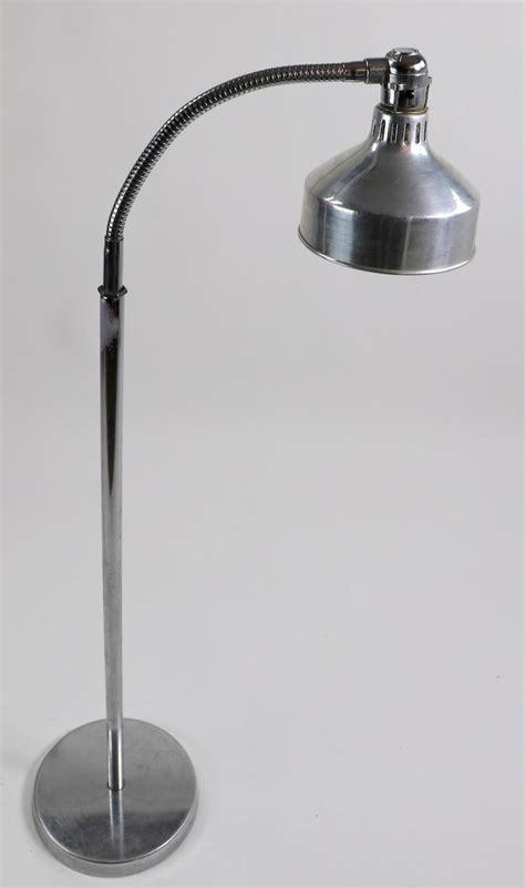 Target/home/5 gooseneck floor lamp (1032)‎. Chrome Industrial Gooseneck Floor Lamp by Ajusco For Sale ...