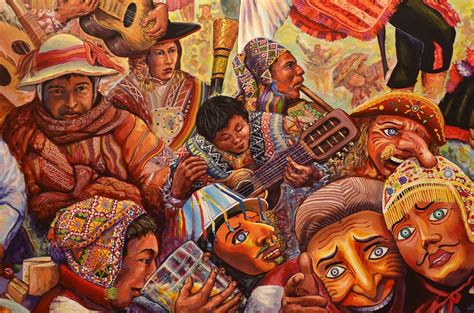 Pintura Peruana Manifestaci N Art Stica Con Historia Apu Artesanias