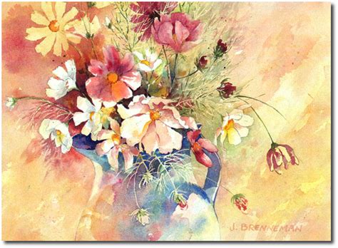 Jeanne Brenneman. Watercolor | Watercolor art kids, Floral watercolor, Watercolor