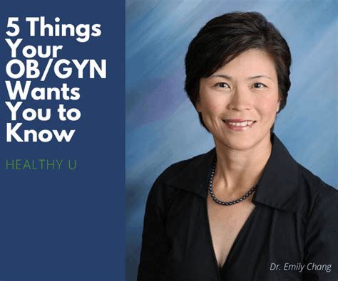 Cass Health Healthy U 5 Things Your Obgyn Wants You To Know Cass Health