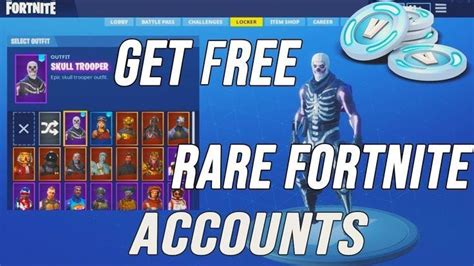 Get Free Rare Fortnite Account For Free In 2021 Fortnite Accounting