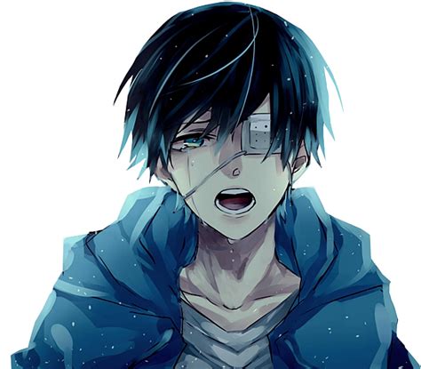 Anime Boy Crying