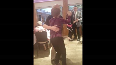 grandma and grandpa dancing her 90th bday 2016 youtube