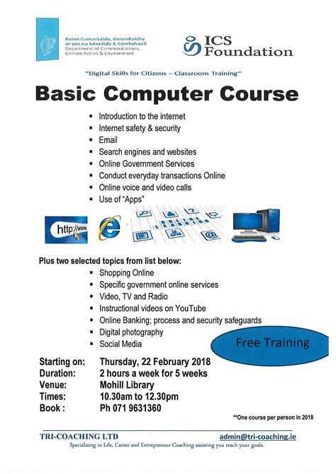 Basic Computer Course Singapore Computer Basic Course Internet