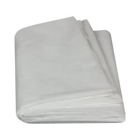 White Single Cotton Disposable Hospital Bed Sheet Rs 55 Piece Id