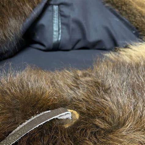 Natural Buffalo Fur Coat Full Length Custom Tailored Handmade In Usa