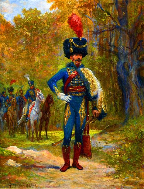 Napoleonic French Hussar French Army Napoleon Napoleonic Wars