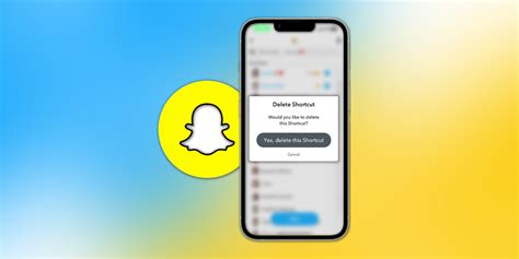 how to delete shortcuts on snapchat