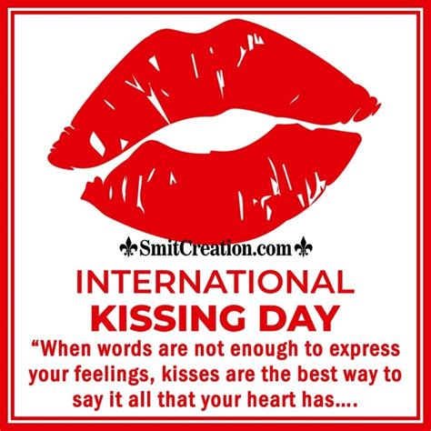 Happy International Kissing Day Messages Smitcreation Com