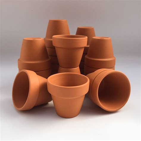 Terracotta Plant Pots 5cm Dia Weston Mill Pottery Uk
