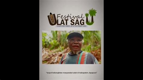 Iklan Layanan Festival Ulat Sagu Kampung Yoboi Jayapura Papua 👍