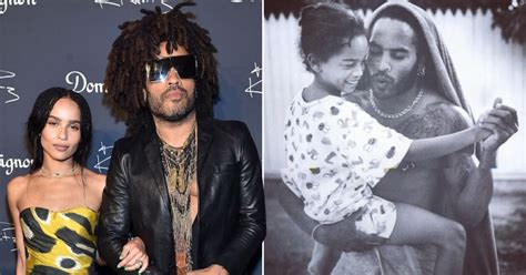 Lenny Kravitz Dances With Zoë In Adorable Throwback To Celebrate