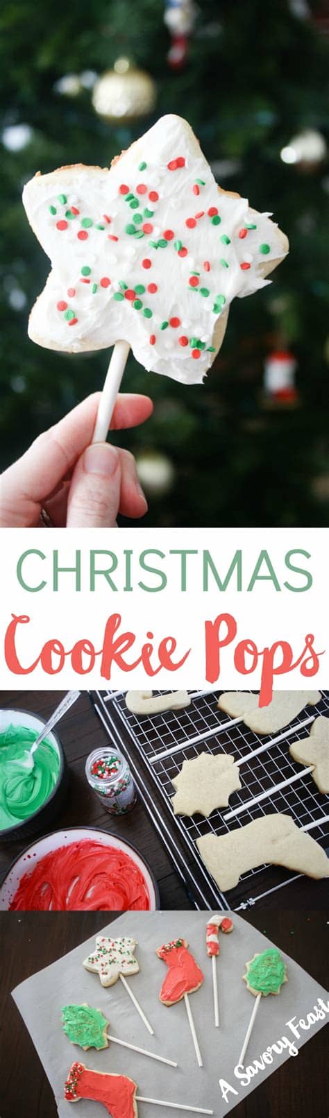 It goes marvelously with the cinnamon, allspice, and nutmeg in the batter. Christmas Cookie Pops