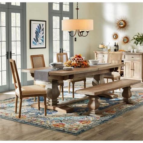 Home Decorators Collection Aldridge Extendable Dining Table Nb023ag