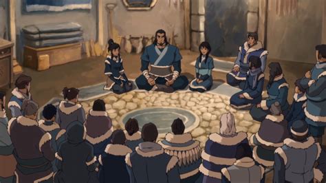 Image Southern Water Tribe Meetingpng Avatar Wiki The Avatar The