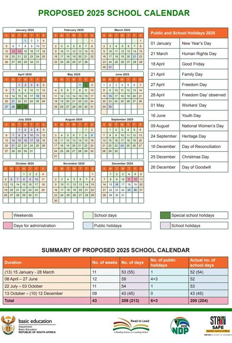2025 School Calendar Pdf Download