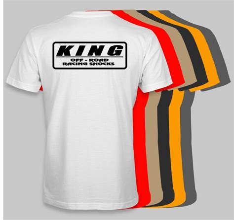 King Shocks T Shirt 5050 Cotton Blend Pre Shrunk Baja Tires Etsy