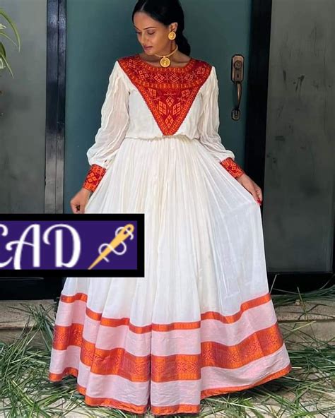 Eritrean And Ethiopian Couple Habesha Traditional Dress East Afro Dress Buy And Sell