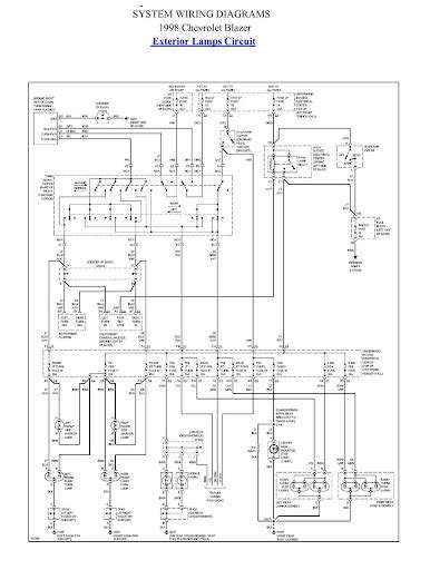 98 Chevy S10 Wiring Diagram