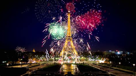 Eiffel Tower During The New Year In 4k Live Wallpaper Youtube