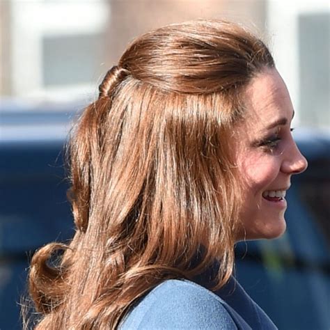 One Detail Of Kate Middletons Latest Half Up Hairstyle Thats Going To