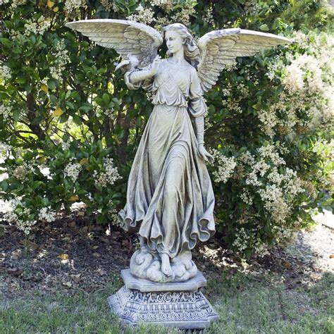 Garden Angel Figure 465 Inches Angel Figure Garden Angels Angel