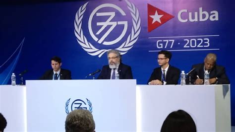 Cuba Califica De Exitosa La Cumbre Del G77 China Celebrada En La Habana