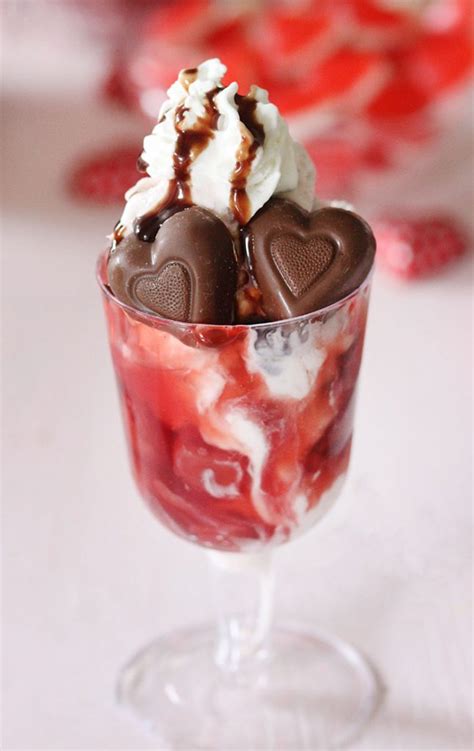 Diy Valentines Day Ice Cream Bar Cutefetti
