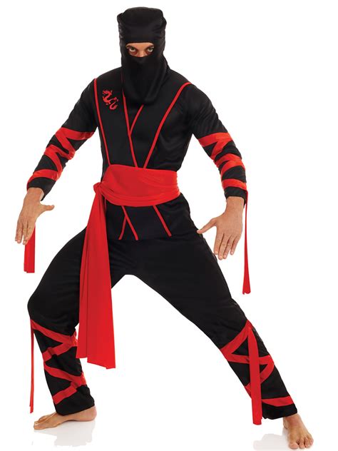Mens Ninja Costume All Mens Fancy Dress Hub