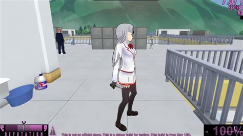 Police Cutscene Test For Play As Megami Yandere Simulator Youtube