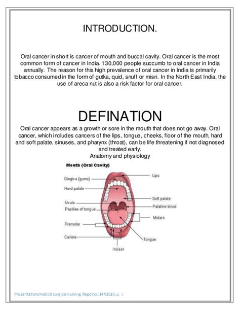 Oral Cancer Hard Copy