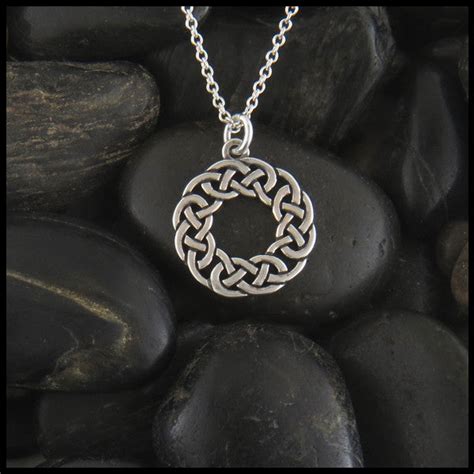 Celtic Josephines Knot Pendant In Sterling Silver Walker Metalsmiths