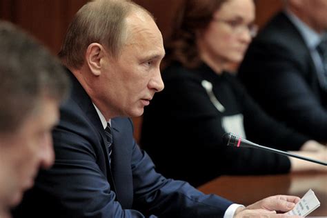 Putin Threatens To Fire Officials Emerging Europe Real Time Wsj
