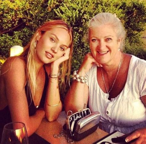 Candice Swanepoel And Her Mother Eileen
