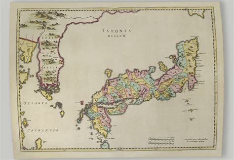 Details about 1846 japanese map of japan rare edo period. Old Map of Old Map of Japan, Country Map | Blaeu Prints - Buy Historical Map Prints