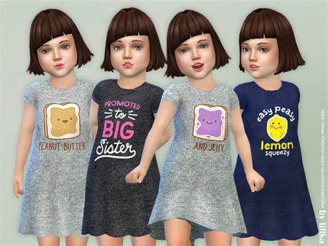 The Sims Resource Toddler Dresses Collection P86 By Lillka • Sims 4