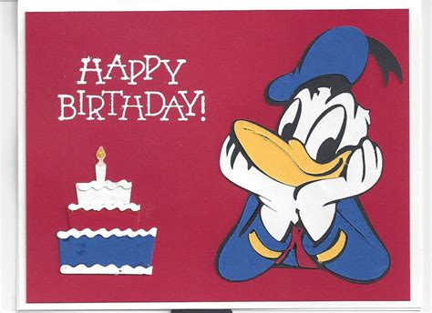 Donald Duck Disney Characters Fictional Characters Happy Birthday