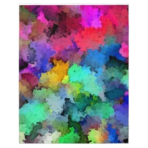 Colorful Abstract Art Jigsaw Puzzle Snow Photography Colorful Abstract
