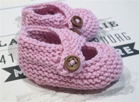 Hand Knitted Baby Shoes With Crossover Straps And By Cwtchbugs £1100
