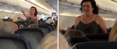 irate passenger throws expletive filled tantrum on spirit airlines flight in meltdown caught on