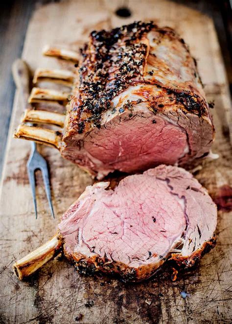 And maybe it's not 'prime,' because you can't buy prime cuts at the grocery store, the ones i go to anyway, but better than any prime rib that you will get at any steakhouse. How To Make Standing Rib Roast | Recipe | Rib roast, Rib ...
