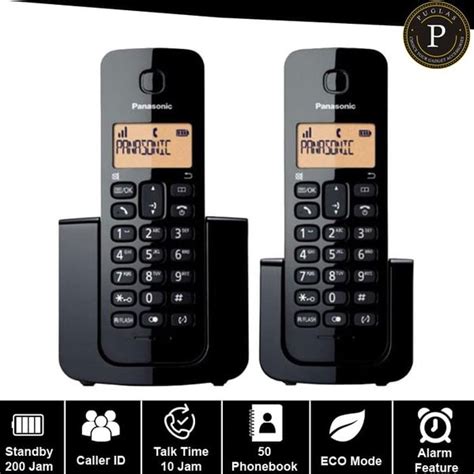 Jual Telepon Rumah Kantor Wireless Cordless Panasonic Kx Tgb112 Di