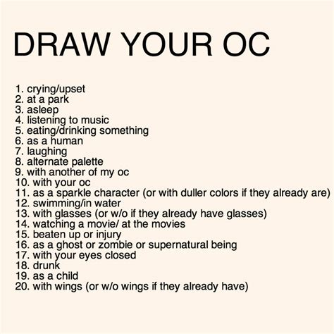 Draw Your Oc Challenge By Shoutmilo On Deviantart