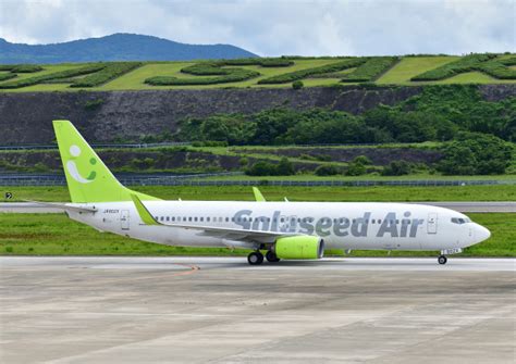 ソラシド エア Boeing 737 800 Ja802x 長崎空港 航空フォト By じーく。さん 撮影2019年07月24日