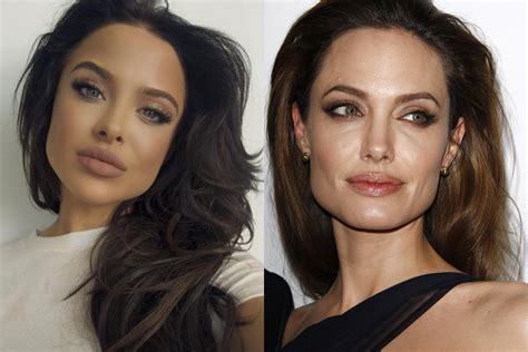 The Angelina Jolie Look Alike Whos Taking The Internet By Storm